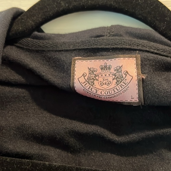 juicy couture black sequined hoodie - Picture 5 of 9